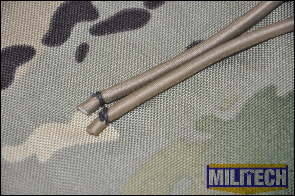 MILITECH Coyote Brown CB Цвет банджи-шнуры с крюком для шлем NVG система рельс DEVGRU ОПС быстро Mich ACH PASGT Gentex шлемы