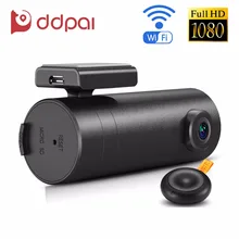 DDPai mini WiFi Car DVR 1080P FHD Night Vision Dash Cam Recorder Rotatable Lens Car Camera Wireless Snapshot Auto Camcorder