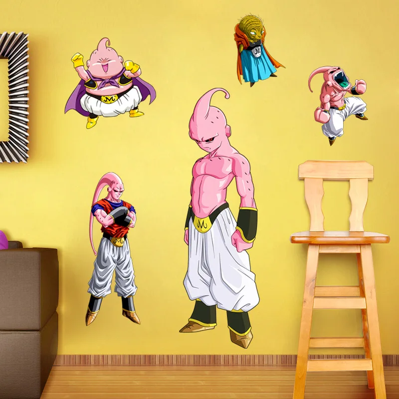 

Dragon Ball Z Goku Cartoon 3D Kids Anime Wall Stickers Decal Decor B717 Free Shipping