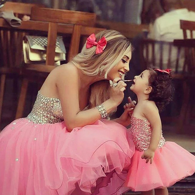 mae e filha vestidos de festa