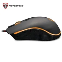 מחשב נייד Motospeed V40 USB Wired Gaming Mouse 6 לחצן אופטי עם משחק מחשב שולחני מחשב נייד Pro תצוגת LED עם תאורה אחורית גיימר עבור PC (5)