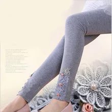 Детские штаны высокого качества весенне-осенние модные леггинсы ярких цветов для девочек детские кружевные брюки с хорошей резинкой штаны для девочек от 4 до 12 лет