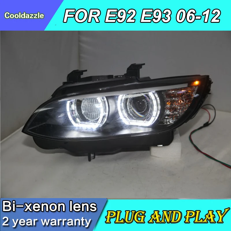 2006 2007 2008 2009 2010 2011 2012 для BMW M3 E92 E93 335i 330i светодиодный ные фары передняя лампа AFS