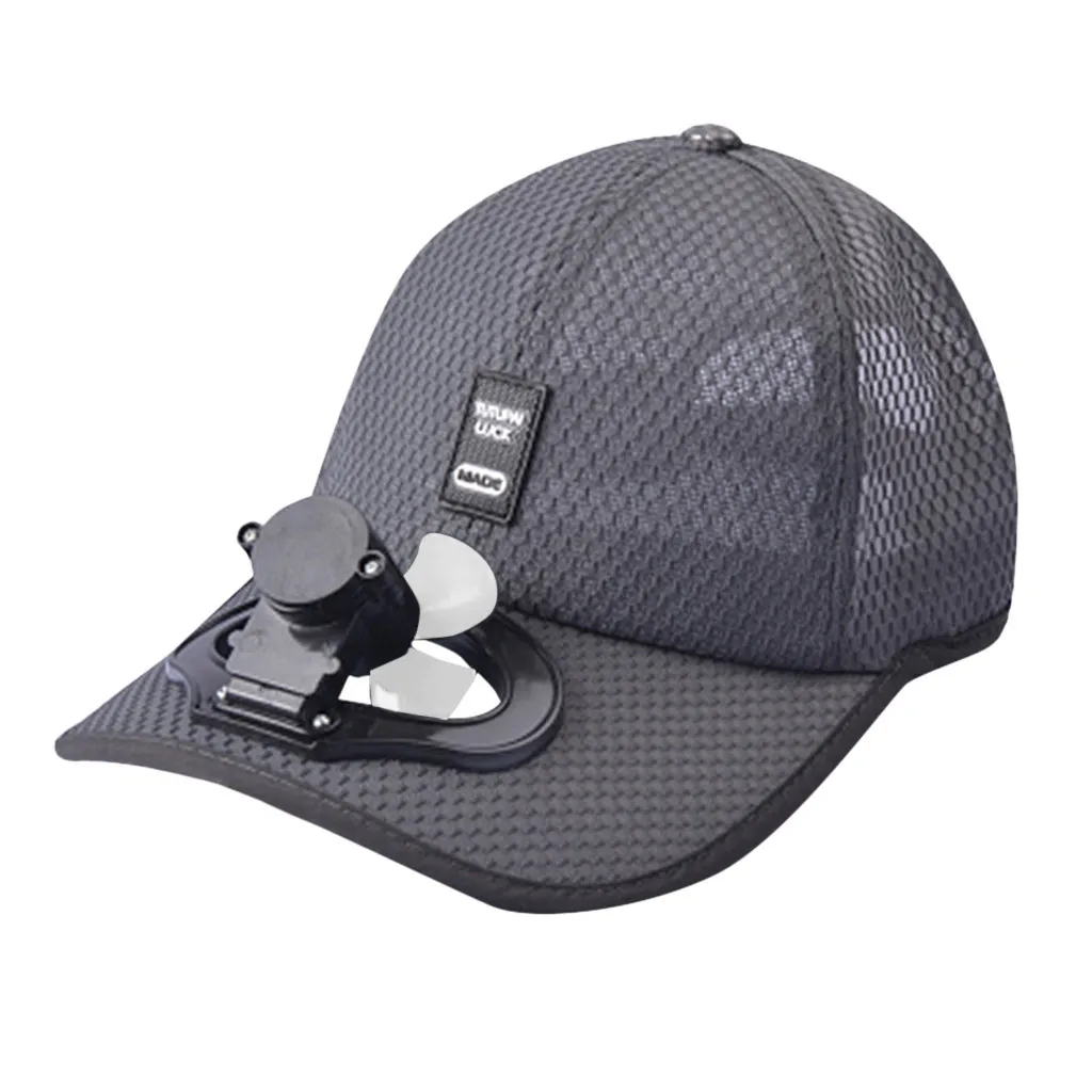 

JAYCOSIN Summer Fan Cooling Baseball Cap Hat USB Charging Breathable Shade brand new Sunscreen Hat sun hats for women july 12