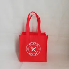 1000 шт/партия 25Hx25x15cm ваше лого на заказ фото печатные нетканые сумки для покупок многоразовая эко-сумка для подарков/одежды и обуви