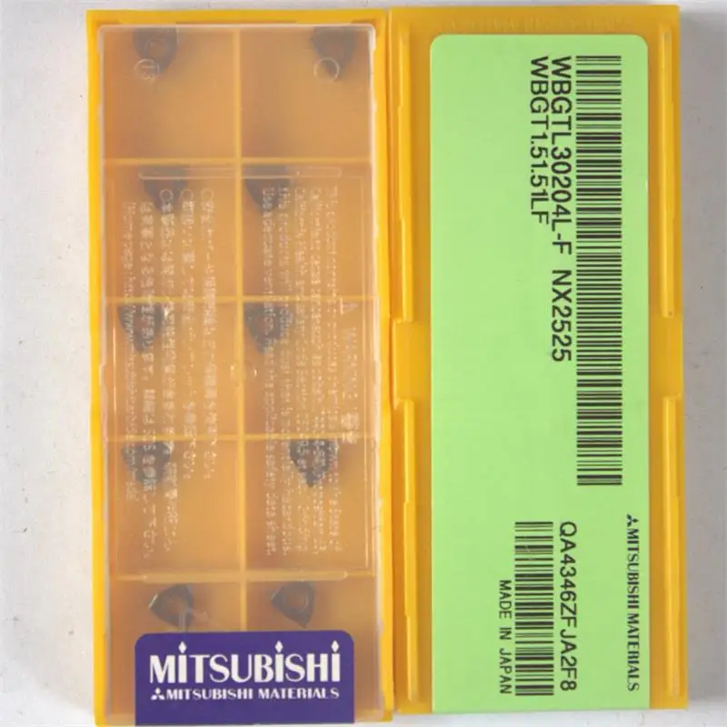 ORIGINAL MITSUBISHI CNC TOOL RCMT0803MO NX2525 CARBIDE INSERTS 10PCS//BOX
