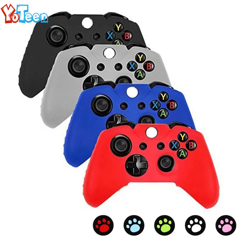 Yoteen гибкий силиконовый защитный чехол для Xbox One игровой контроллер джойстика Unti