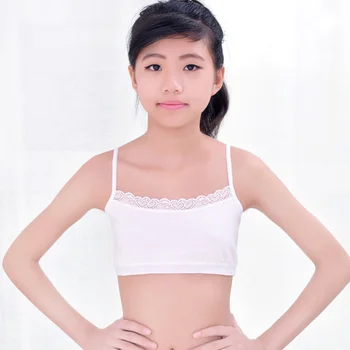 

Girls Bra Solid Color Breathable Cotton Underwear for Girl M09