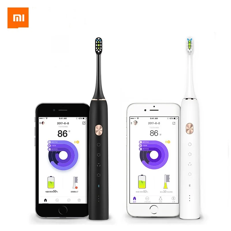 

Xiaomi Soocare X3 Soocas Waterproof Electric Toothbrush Rechargeable Sonic Electrric Toothbrush Upgraded Ultrasonic Toothbrush