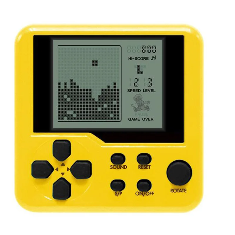 Haihuic Console de jeu Tetris portable vidéo portable Pour les enfants