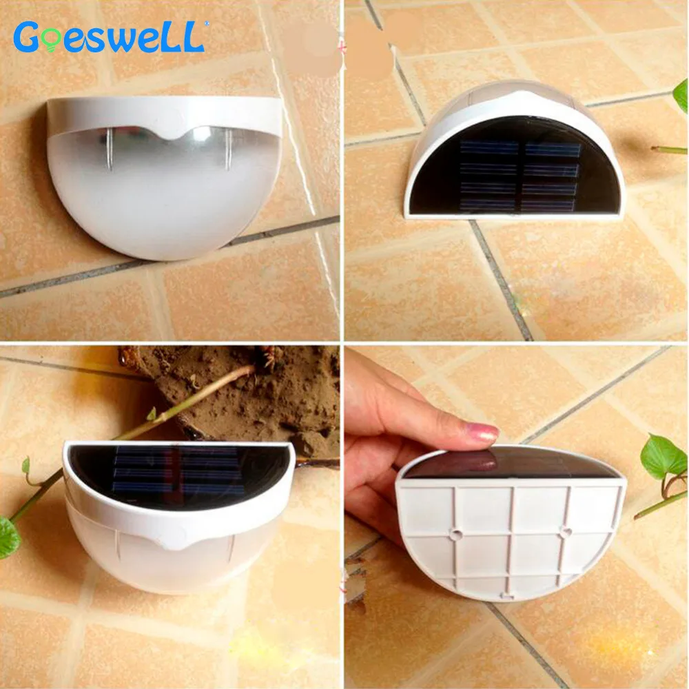 Solar LED Outdoor Wall lamps garden light (7)