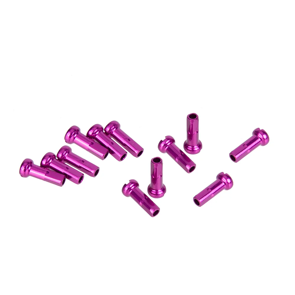 Bicycle Spokes Bike Spokes Nipples ZTTO Bicycle Nipples 14G 2.0 14mm 2.0mm High strength Aluminum alloy Spokes Black Red Blue Gold Green Purple Nipple