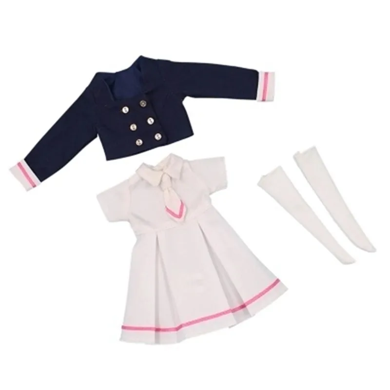 

Cool and Fashion 30cm 12inches Blyth Doll Clothes 1 Set Comfortable Touch Doll Clothes For DIY 1/6 BJD Doll Birthday Gift