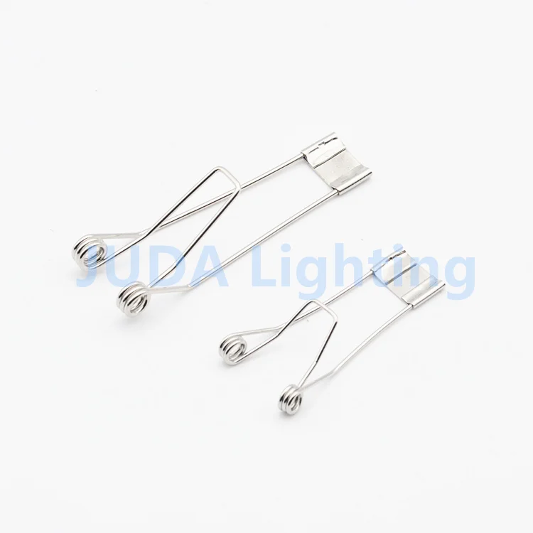 Ceiling Panel Downlight Ceiling Lamp Light Snap Spring Clip Iron