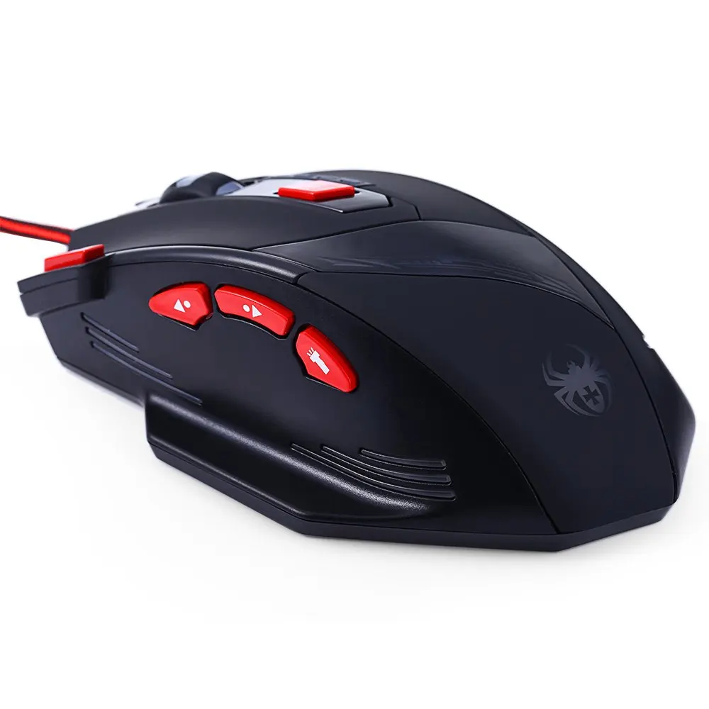 Zelotes T90 T 90 9200DPI 8 Buttons Computer Mouse Optical