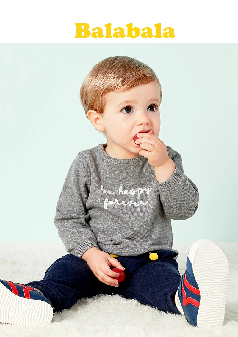 Baby Boy Cotton Sweater For Newborns Autumn Winter Cute Comfortable Embroidered Sweaters Simple Lively Easy Wear Baby Boys Cloth Sweaters Aliexpress