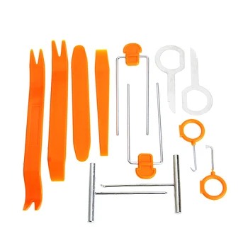 

12Pcs Car Trim Removal Tool Pry Panel Dash Radio Door Body Clip Installer Ki