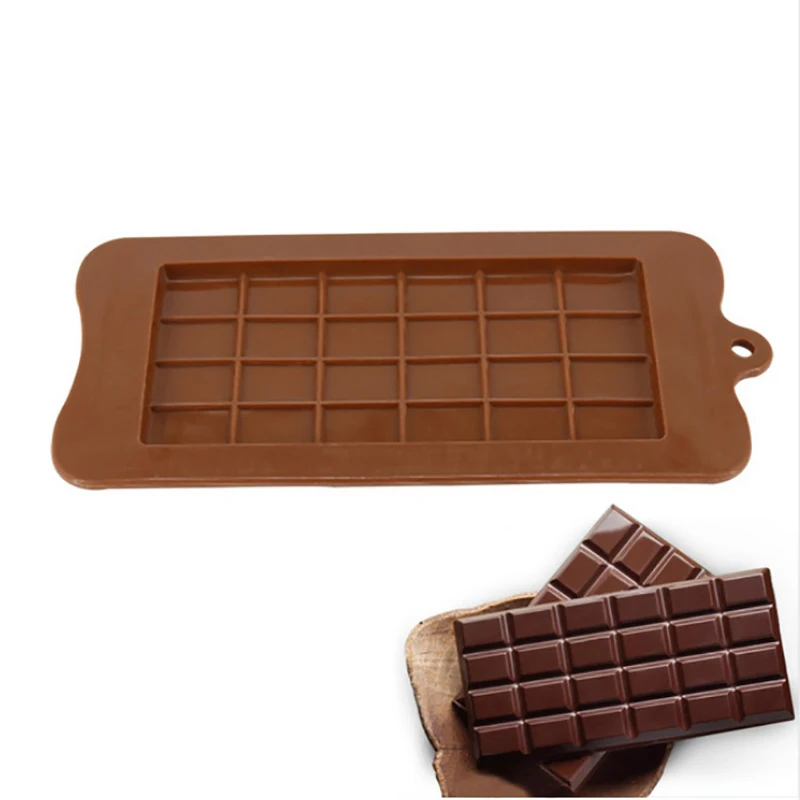 1 шт., новая форма для шоколада, квадратная форма для шоколада, барный блок, форма для льда, силиконовая форма для торта, конфет, сахара, выпечки, формы для выпечки, полезный кухонный инструмент