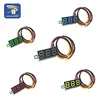 Red Green Blue Yellow color Three line precision DC digital voltmeter head LED digital voltmeter DC4.5V-30V 0.28 Inch Mini Digit ► Photo 1/6