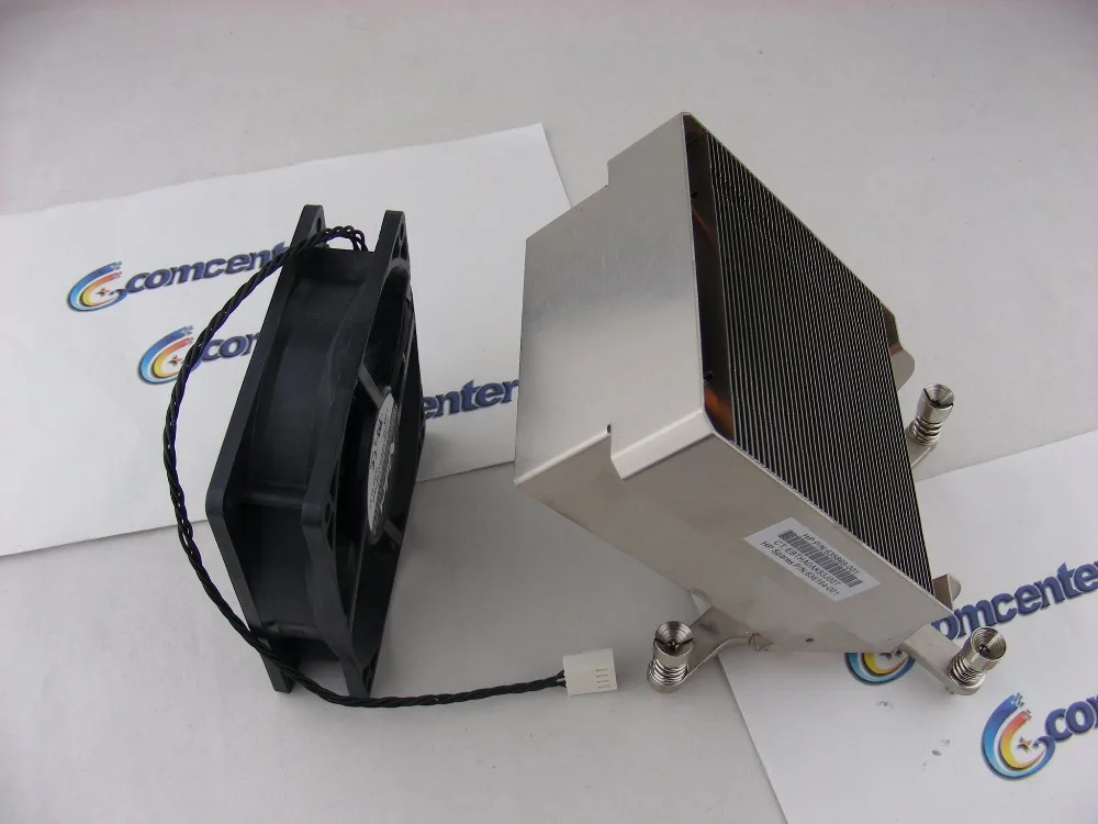 Радиатор для рабочей станции hp Z820 с вентилятором/636164-001