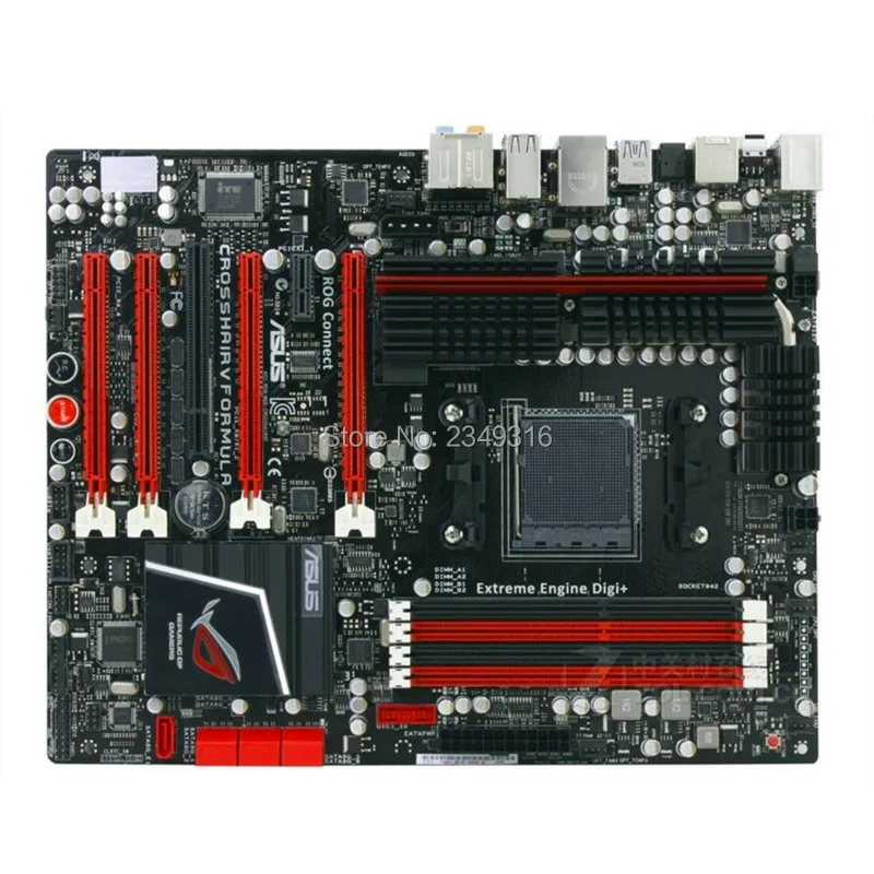Материнская плата для Asus Crosshair V Formula Desktop 990FX Socket AM3 + DDR3 оригинальная б/у