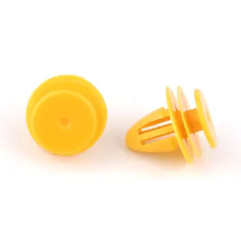 

25Pcs Yellow Nylon Door Panel Trim Clip Retainer Fastener Clips Rivet 82315-38000 For Accent Sonata Tiburon Car Clips