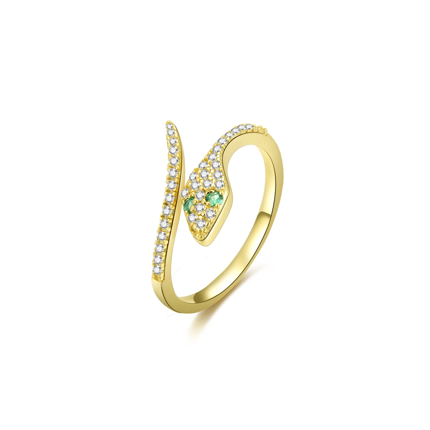 

Singreal 925 Sterling Silver Silver Snake Wrap Ring for Women Jewelry Couple Gift Wedding Gold Color