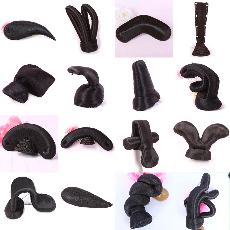 29 designs top hair wig partial wig for tv play cosplay fairy princess sword lady hair wig for stage performance photography 20 Designs Partial Make-up Hair Wig for TV Play Legend of Ancient Qin Empress Mi Yue Cosplay Hair Wig Stage Performance