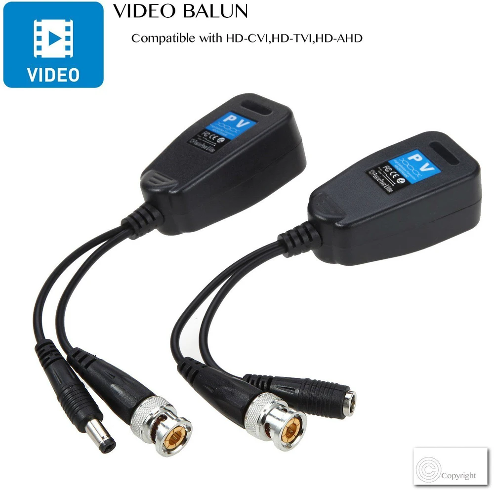 Al iexpress.com : Buy 2pairs/lot Passive Balun RJ45 CCTV