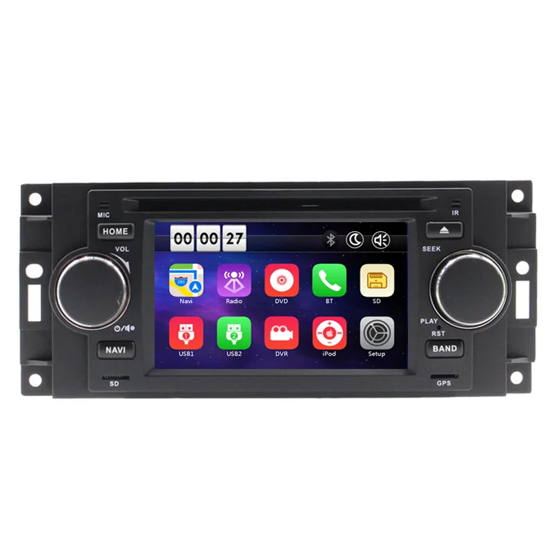 5" Car DVD Player For Chrysler 300C PT Cruiser Dodge Ram Jeep Grand