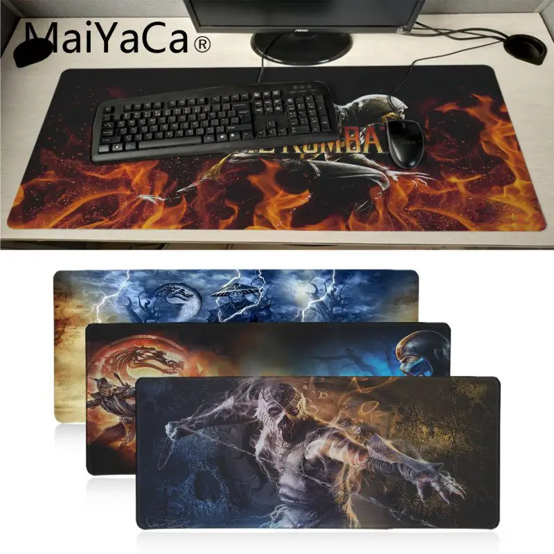 Maiyaca модные mortal kombat Игровые мыши для ноутбука коврик игровой мышки с аниме