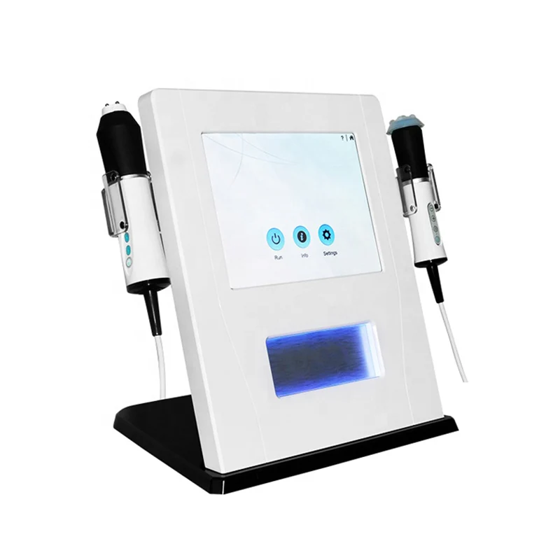 2-in-1 skin whitening / anti-aging wrinkle / oxygen facial massage machine with oxygen RF