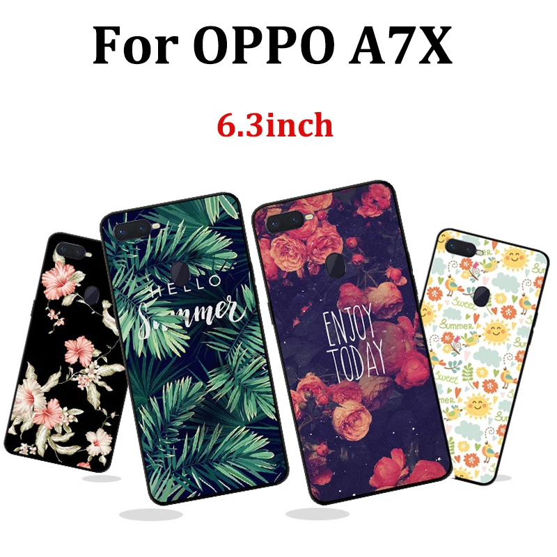 6 3 &quotчехол для OPPO A7X мягкий силиконовый чехол телефона OPPOA7X чехлы