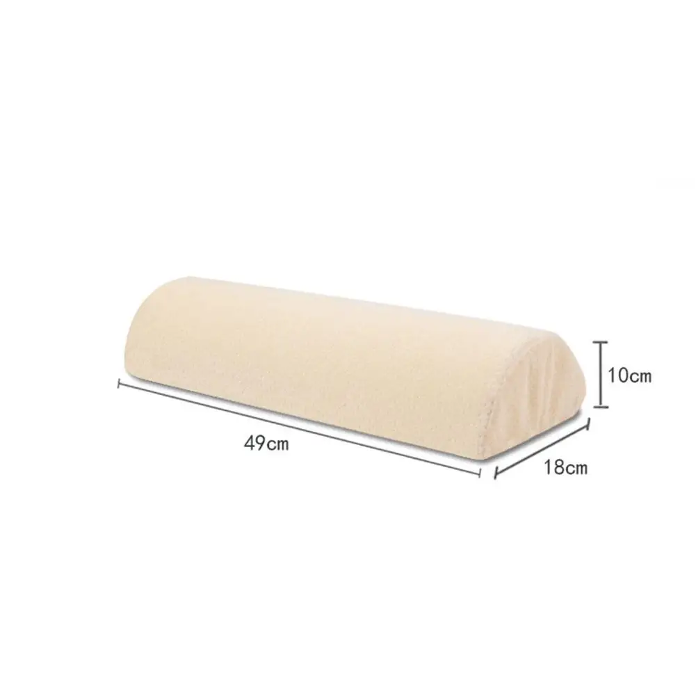 SaiDeng Memory Foam полукруглая подушка для ног/колена с моющейся крышкой облегчение боли Подушка для бодибилдинга-30