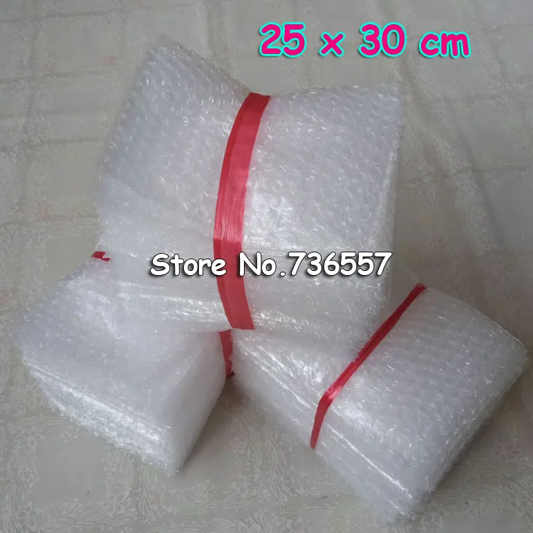 

25x30cm 100pcs New Bubble Envelopes Wrap Bags/ anti-static Pouches/ white color PE Mailer Packing bag Free Shipping