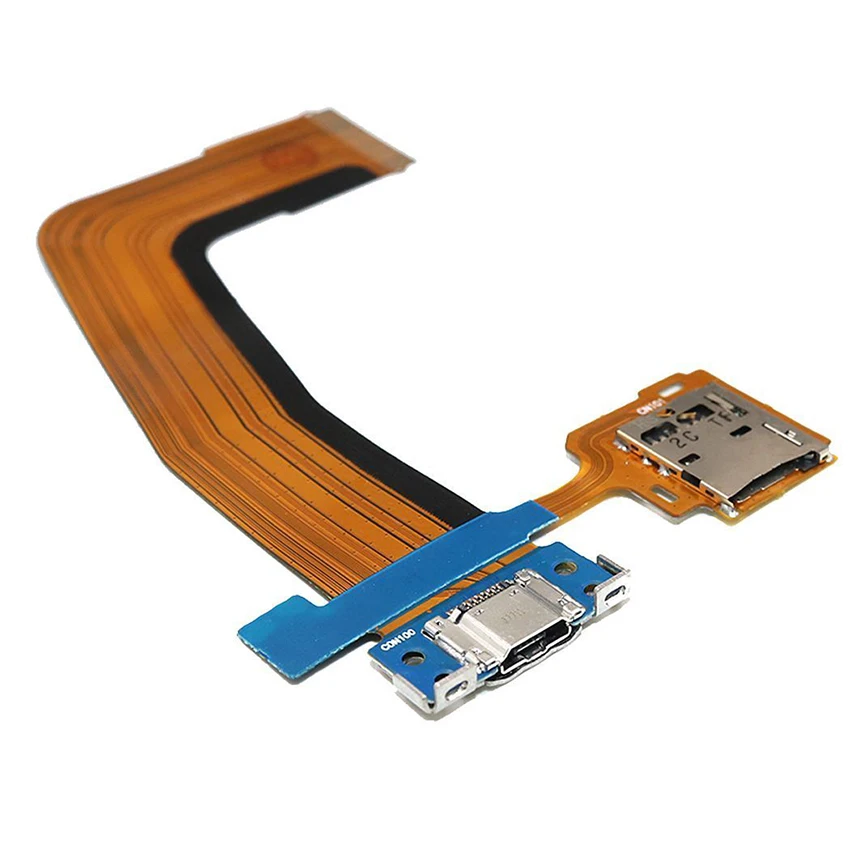 

For Samsung Galaxy Tab S 10.5'' SM-T800 Memory Card Socket Board Tail Plug USB Interface Flex Cable