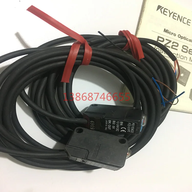

KEYENCE PZ2-51P PZ2-51RP+PZ2-51TP through-beam long-distance sensing photoelectric sensor