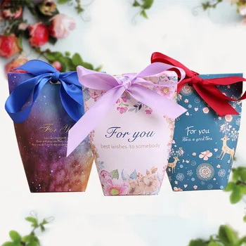 

100 X Sweet Love "For You" Wedding Engagement Anniversary Party Favor Gift Boxes Decor Newborn Baby Gifts Decoration