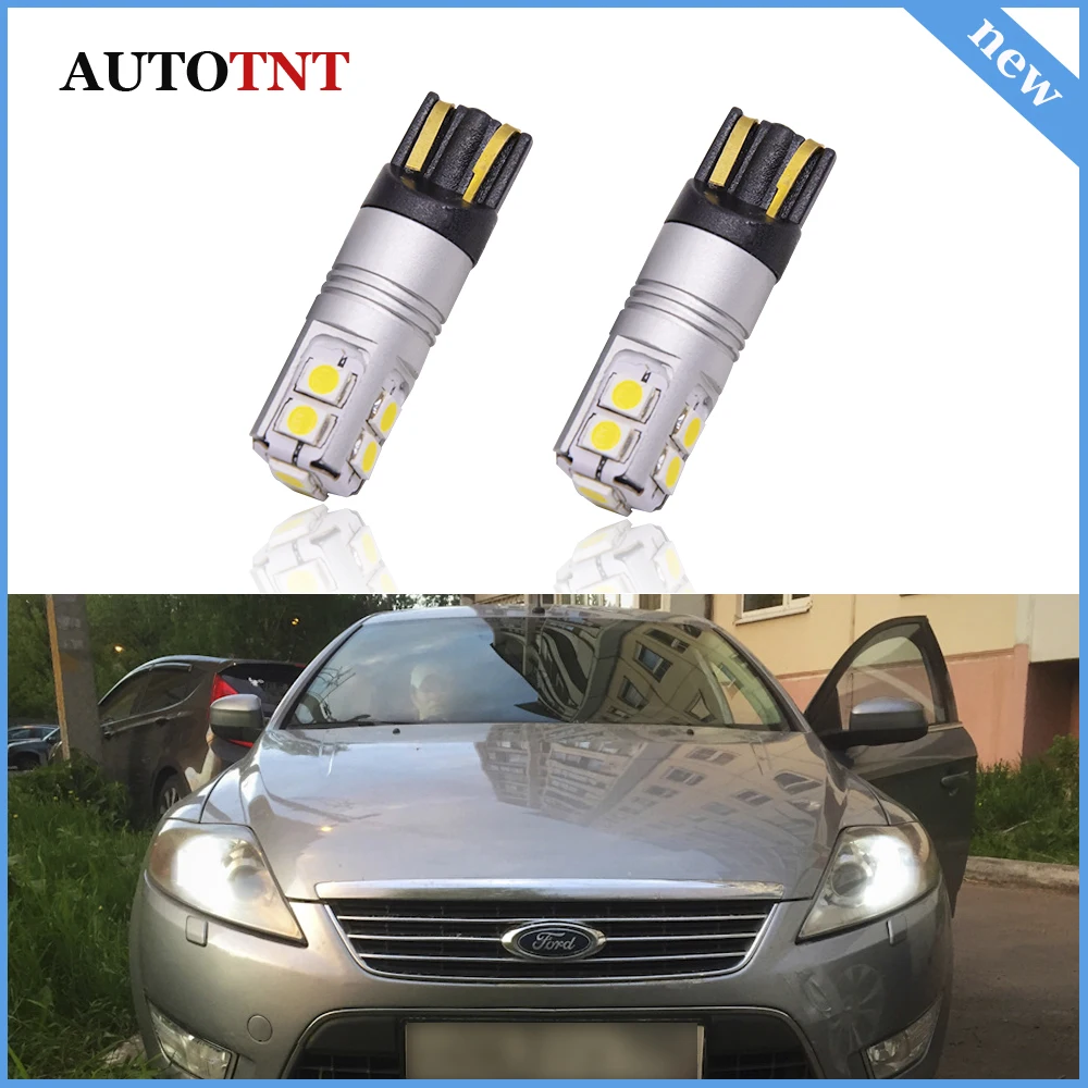 T10 W5W Led Canbus Lampadine 168 194 Auto Luci Di Parcheggio Per Ford Focus Berlina St Wagon Fusion Galaxy Granada Mk1 Mk2 Mk3 Ka Kuga