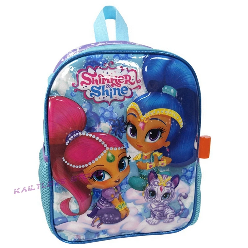 

Newest Shimmer Shine Backpack Model Pet Tiger Nahal School Bag Toy Tala Model for christmas birthday gift kids' favorite