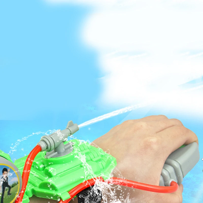 Ручной распылитель воды летние детские наручные струи воды пляжные игрушки