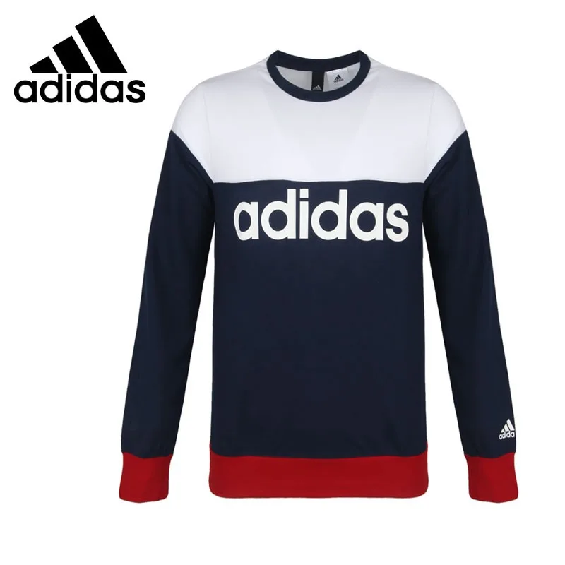 Оригинальный Новое поступление 2017 Adidas Crew CB логотип Для мужчин пуловер Майки