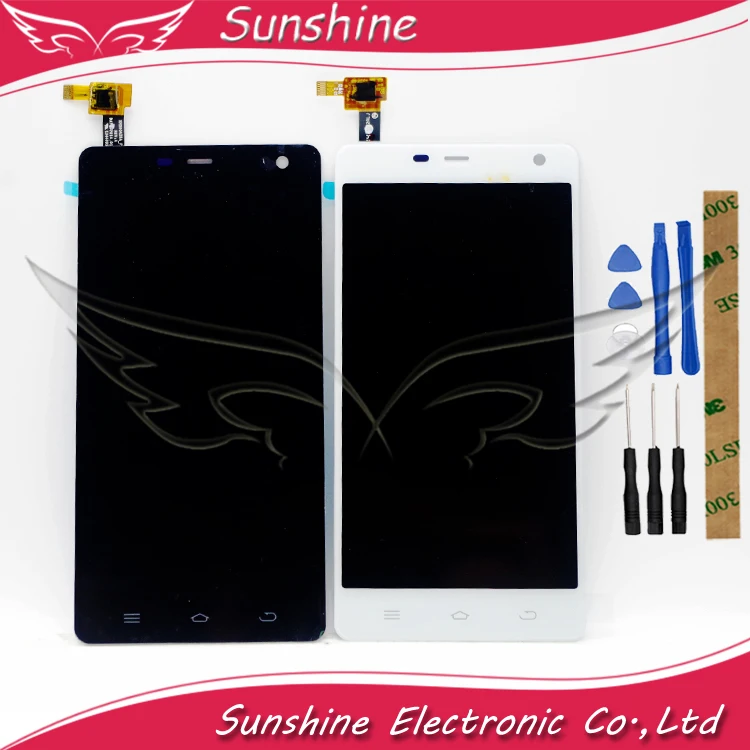 Ceny Panel dotykowy do THL 5000 THL5000 montaż wyświetlacza lcd z ekranem dotykowym Digitizer