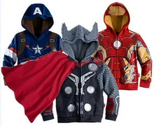 Kids cartoon Clothes baby outerwear for Spring Autumn Retail Children’s Coat boys hoodies jackets Best selling!