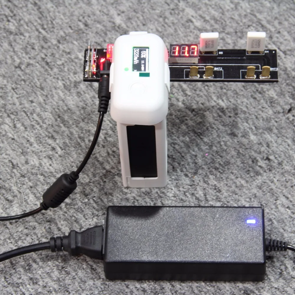 10 шт./лот обновленная батарея параллельное зарядное устройство плата для зарядки