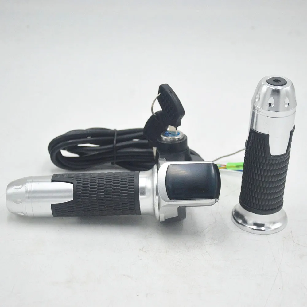 Perfect 24V 36V 48V ebike throttle accelerator with LCD display/ON-OFF Key Lock for ebicycle/scooter/electric bicycle accessories 3 Perfect 24V 36V 48V ebike throttle accelerator with LCD display/ON-OFF Key Lock for ebicycle/scooter/electric bicycle accessories 3