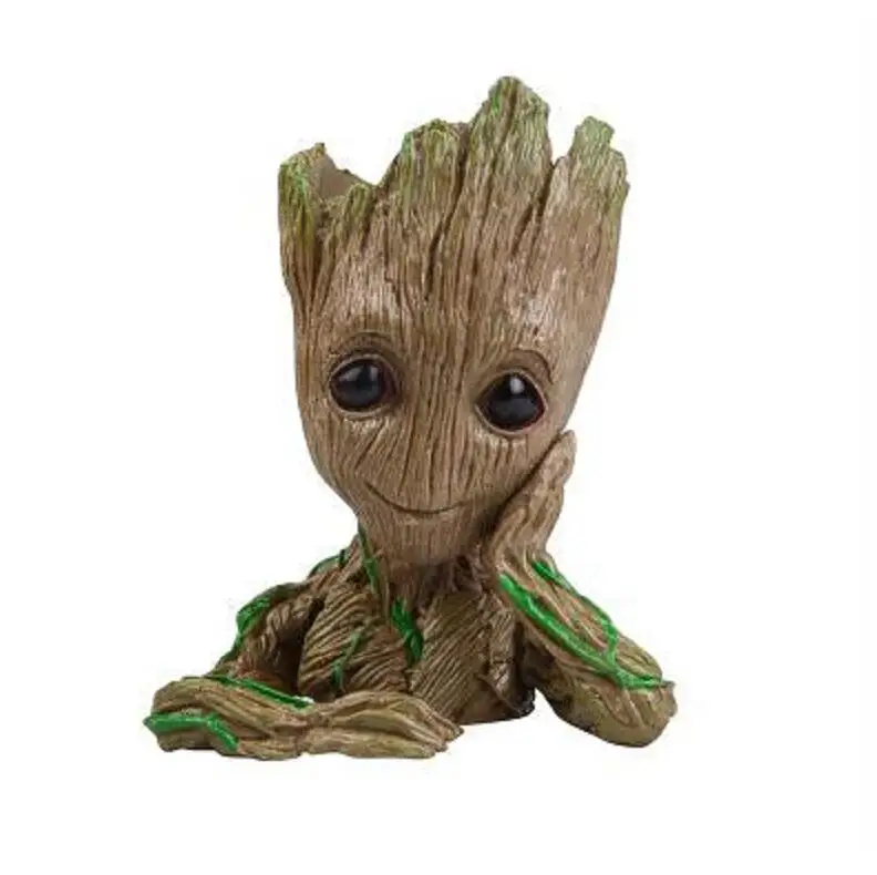 

15cm Tree Man Baby Action Figure Tree Man Phoneholder Grunt Guardians of The Galaxy 2 Model pen pot and flower pot Toy