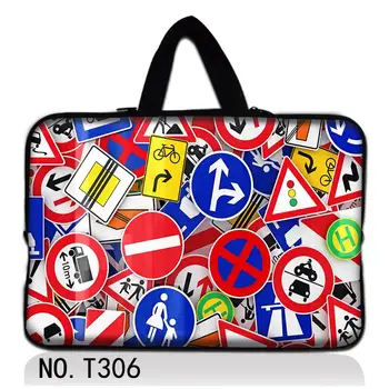 

Traffic Marks 17" 17.3" Laptop Notebook Computer PC Handle Sleeve Case Bag Cover Pouch For Hp/Samsung/Sony/ASUS/Acer