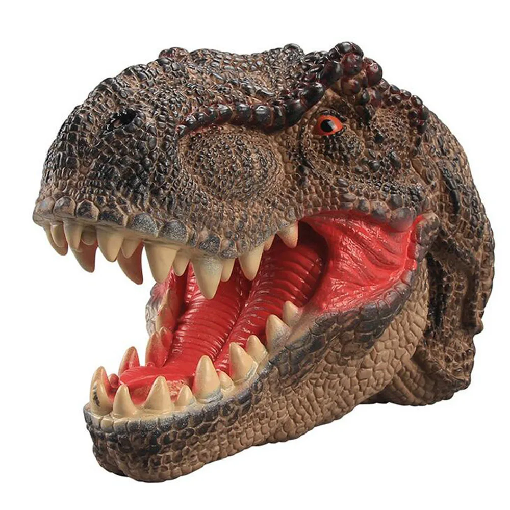 7.67 inch big Dinosaur Hand Puppet, Soft Dinosaur Hand Puppets for Kids