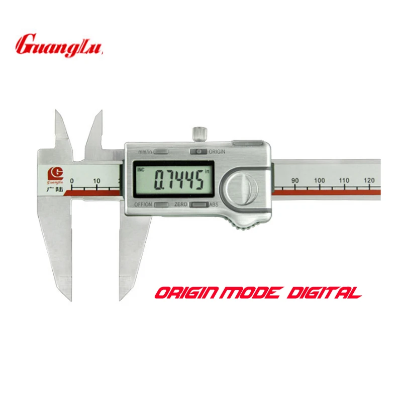 Guanglu цифровой штангенциркуль 0 150 мм 6 дюймов 01 оригинальный Электронный толщина